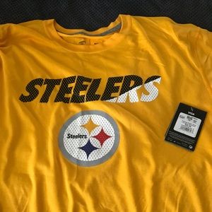 Steelers Drifit short sleeve shirt (brand new)
